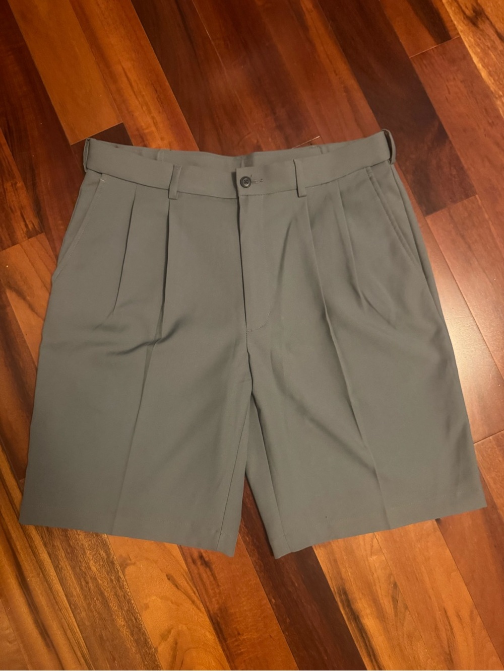 PGA Tour Men's Flat Front Shorts - Gray